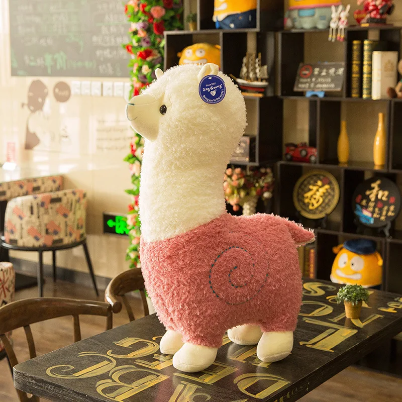 

Creative New Style Mythical Creatures Grass Mud Horse Doll Alpaca Plush Toy Pillow Send Girl'S Birthday Gift Douyin Toy