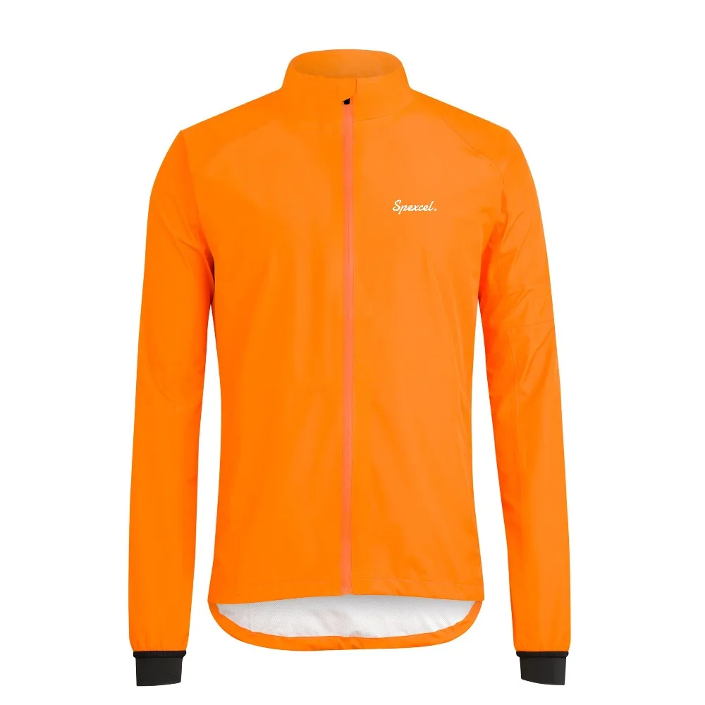 orange SPEXCEL orange черный всесезонные Велосипеды куртка-дождевик, ветро-и водонепроницаемые Технология с высокой воздухопроницаемостью 3 слоя ткани для мальчиков - Цвет: orange