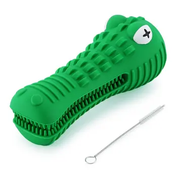 

Pets Bite Resistant Vocal Crocodile Molars Green Pet Supplies Clean Teeth Interaction Bite Resistant Dog Bites Toys