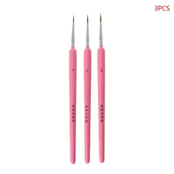 

3/10pcs Professional Hand Painted Hook Line Pen Fine Tip Watercolor Oil Painting K1AB