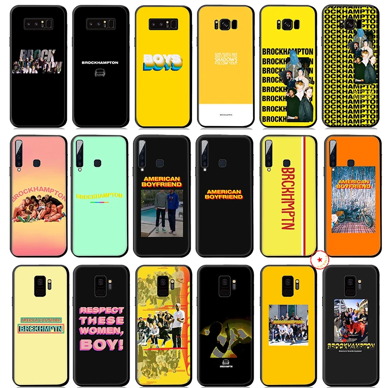 BROCKHAMPTON Мягкий силиконовый чехол для samsung Galaxy A9 A8 A7 A6 плюс 2018 A5 A3 2017 2016 J6 телефона |