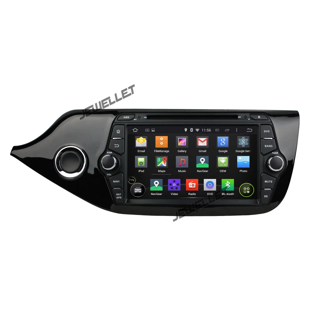 Clearance Quad core  Android 9.0 Car DVD GPS radio Navigation for Kia Ceed 2013-2016 with 4G/Wifi DVR OBD mirror link 1080P 4