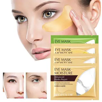 

1pair Collagen Eye Mask Moisturizing Crystal Dark Circles Remove Eye Patch Repair Elastic Eye Pad For Eye Skin Care