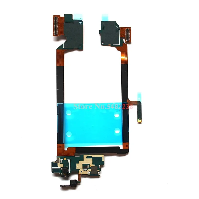 100 Original USB Charging Dock Port Flex cable For LG G2 LS980 VS980 USB Charger Plug with Microphone Headphone Jack Connector