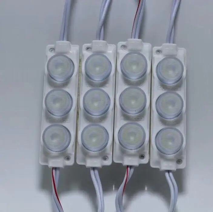 3W светодиодный модуль Инжекционный объектив 3030 SMD боковой светильник супер яркий рекламный светильник IP65 знак водонепроницаемости подсветка