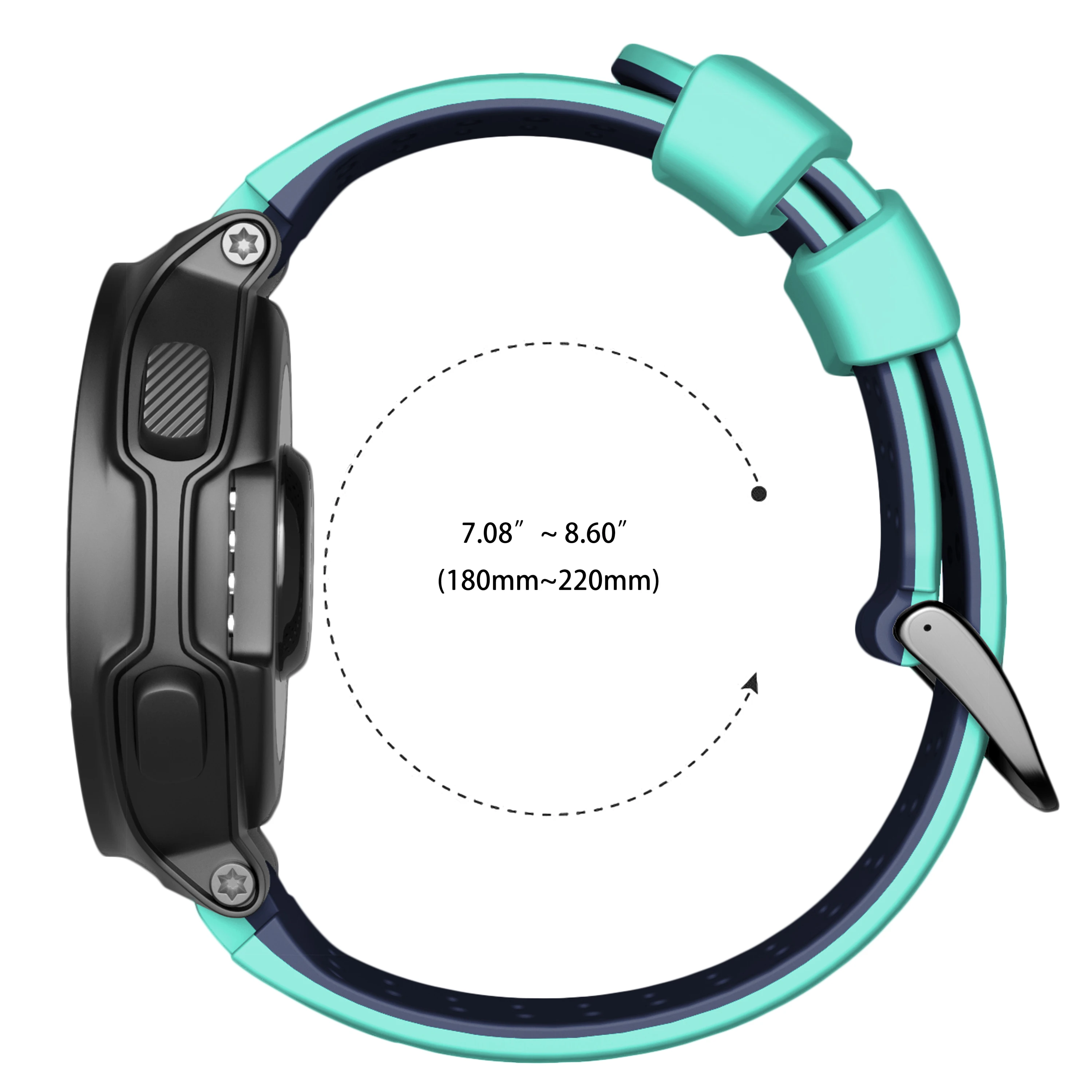 ANBEST силиконовый ремешок для смарт-часов Garmin forerunner 235 220 230 620 630 735XT ремешки для часов Мягкий силиконовый чехол Чехол для мобильного телефона Garmin forerunner браслет