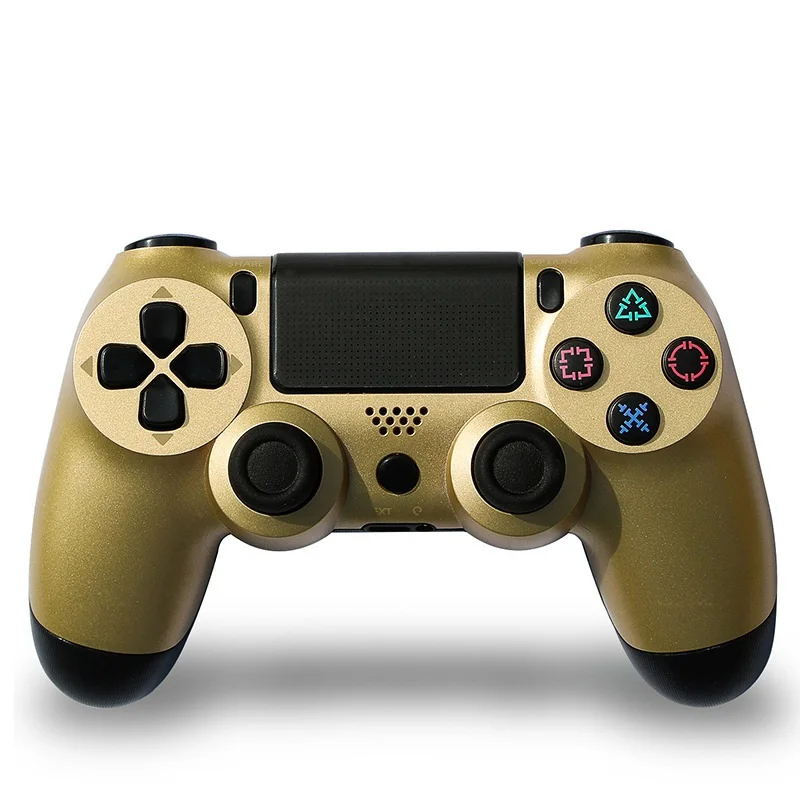 Игровой контроллер для PS4, контроллер, пригодный для mando ps4, консоль для Playstation Dualshock 4, проводной геймпад, джойстик, двойная вибрация - Цвет: Gold
