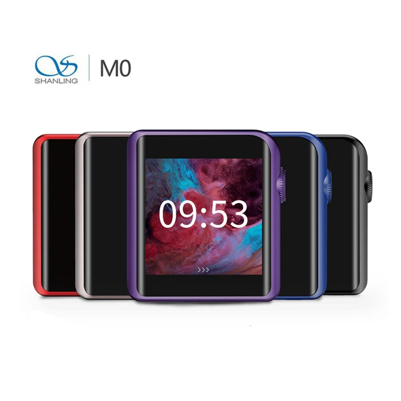 SHANLING M0 Hi-Res Portable Music Player ESS ES9218P DSD128 32bit /384kHz Two-way Bluetooth MP3 Player