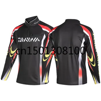 

DAIWA DAWA 2020 Fishing Clothes Summer Coat Long Sleeve Cold Sensation Sunscreen Anti-UV Quick-Drying Breathable Fishing Shirts