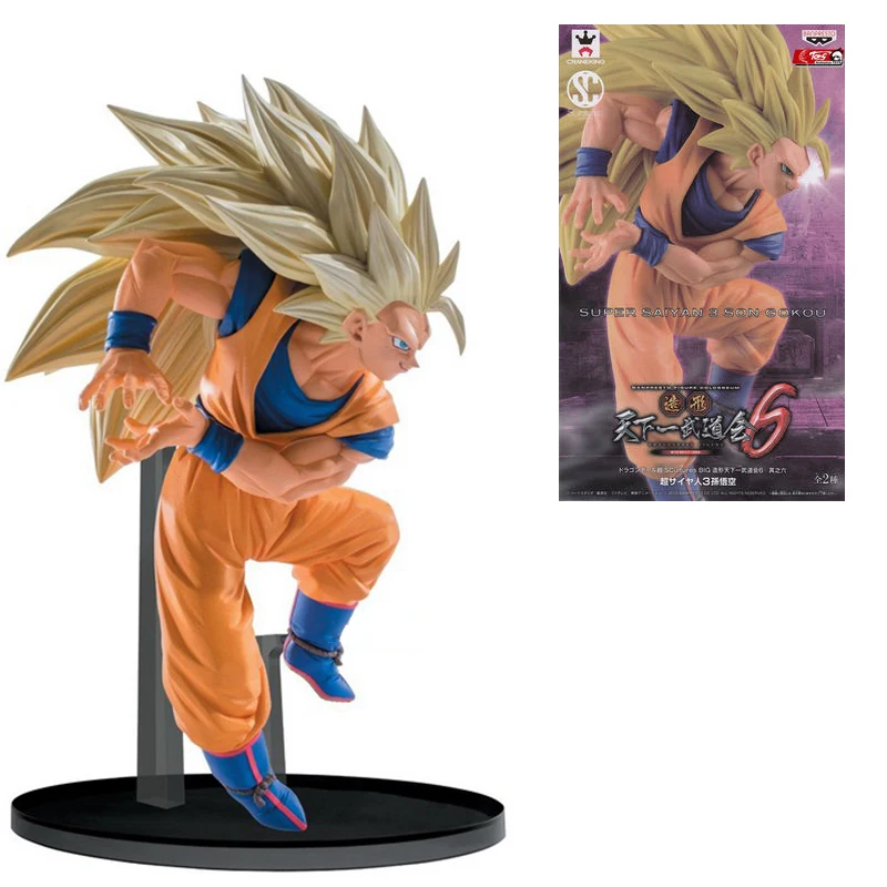 Драконий жемчуг ударная волна супер Saiyan3 Сон Гоку сайян фигурка гаражный