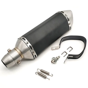 

51MM Universal Motorcycle modified exhaust pipe muffler Exhaust System For Suzuki DRZ400SM DR250 DJEBEL dr 250 Yamaha XMAX125