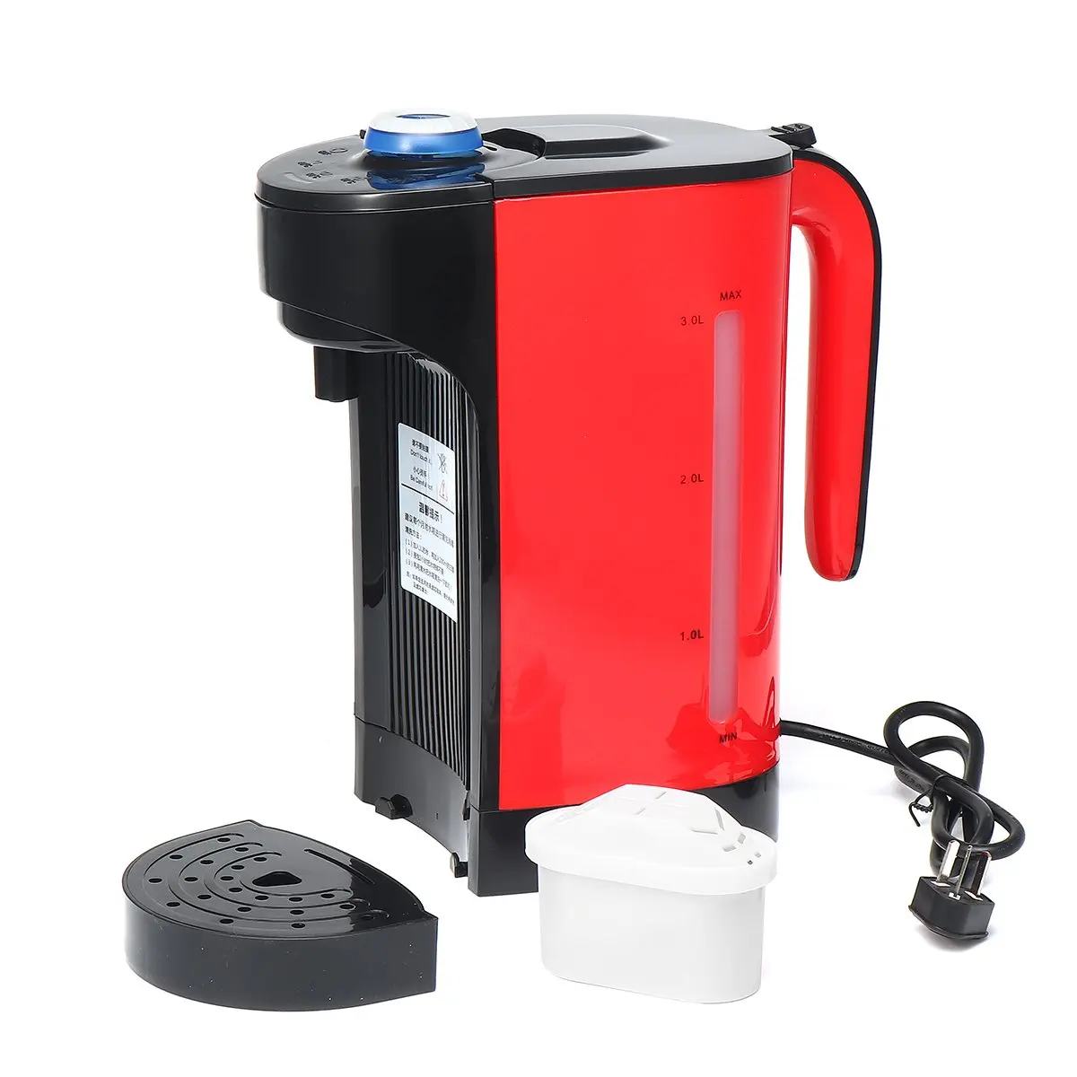 

3L 2200W Electric Water Boiler Instant Heating Electrolytic Anion Machine Electric Kettle Water Dispenser Adjustable Temperature