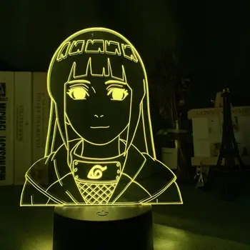 

3d led Table Lamp Touch Remote Control Cartoon Naruto Night Light with 7 Colors Changing USB Bluetooth Speaker Sleep Lighting