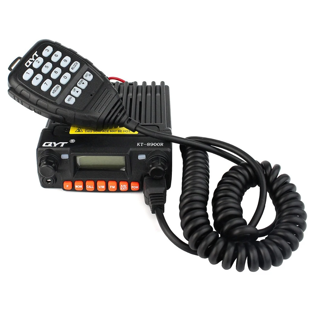 QYT KT-8900R трехдиапазонный приемопередатчик 136~ 174& 240-260& 400~ 480MHz автомобильное мобильное радио 8900R