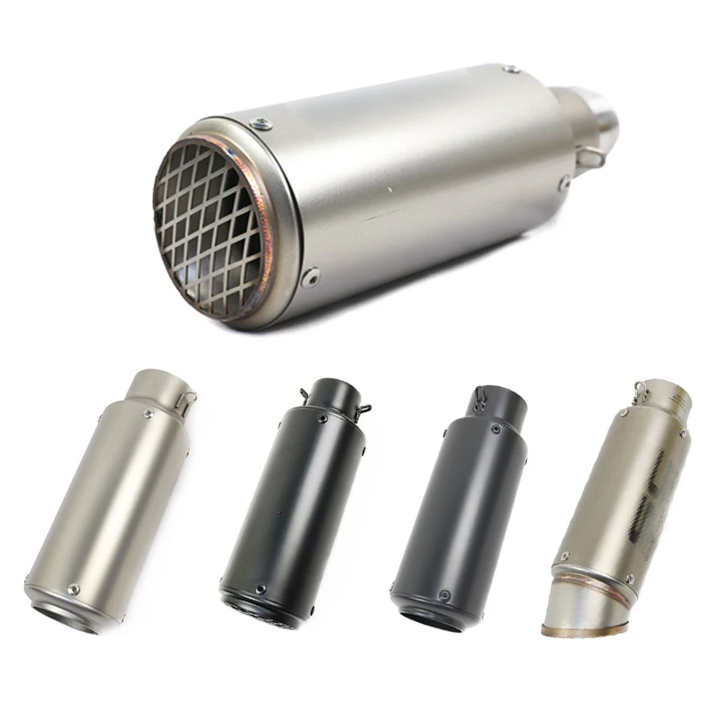 51Mm/60Mm Moto Racing Tubo Di Scarico Fuga Moto Con Db Killer Per Cbr1000 Yamaha R6 Fz6 Z900 Progetto Motocross
