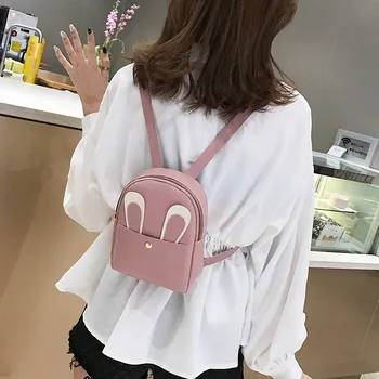 

2020 new women's small backpack cute fashion small fresh backpack student wild travel mini three back pack