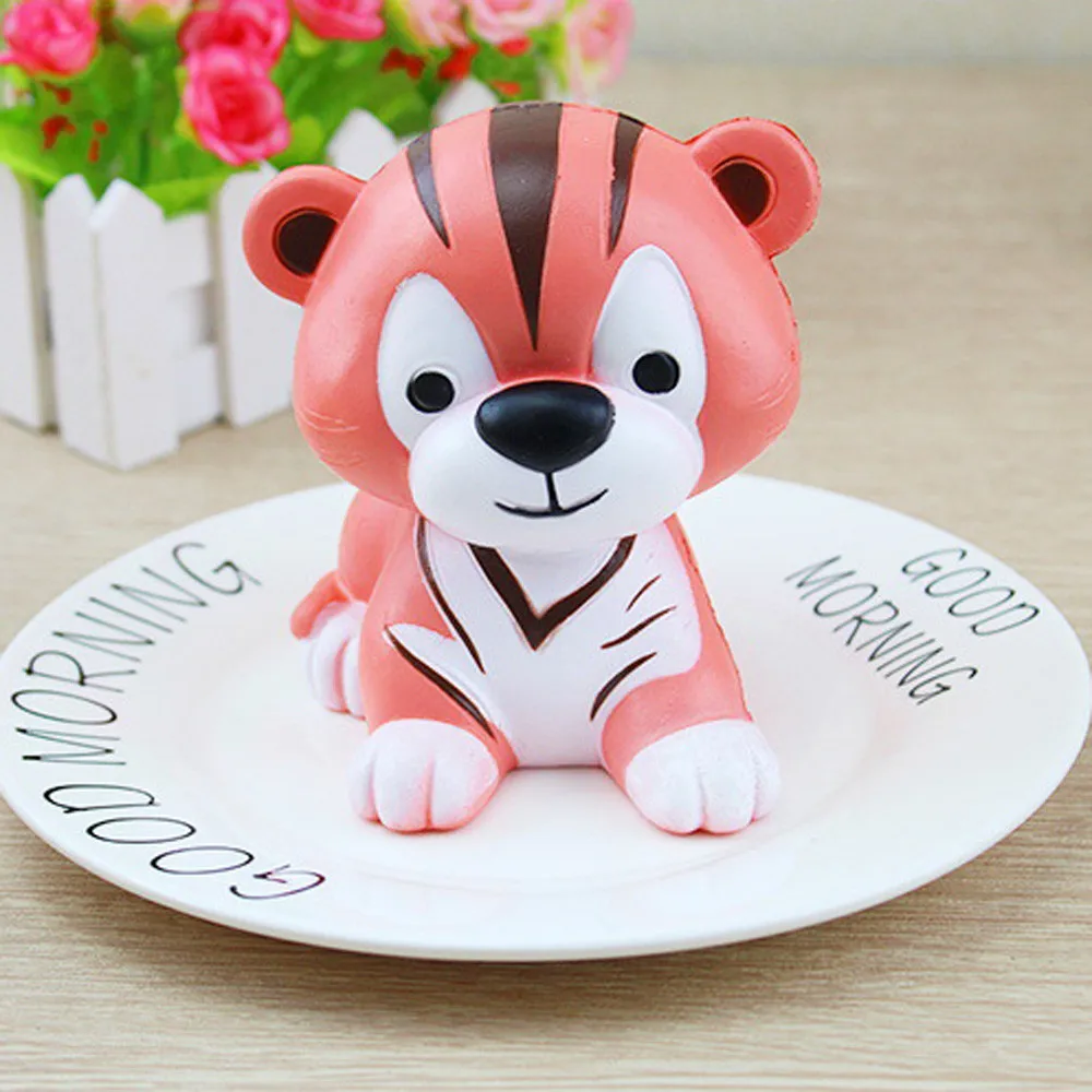 Tiger Squeeze Toy мягкие медленно поднимающиеся декомпрессионные сжимаемые игрушки мягкие игрушки детские игрушки Juguetes de descompresion