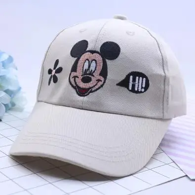 Детская бейсболка s шляпа Микки Мауса Бейсболка Snapback кепки бренд хип-хоп высокое качество Bone gorras дети мальчик Casquette - Цвет: 2