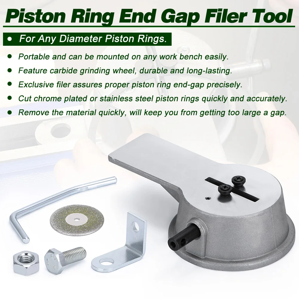 Hypertune-Precision Piston Ring End, Space File Tool,