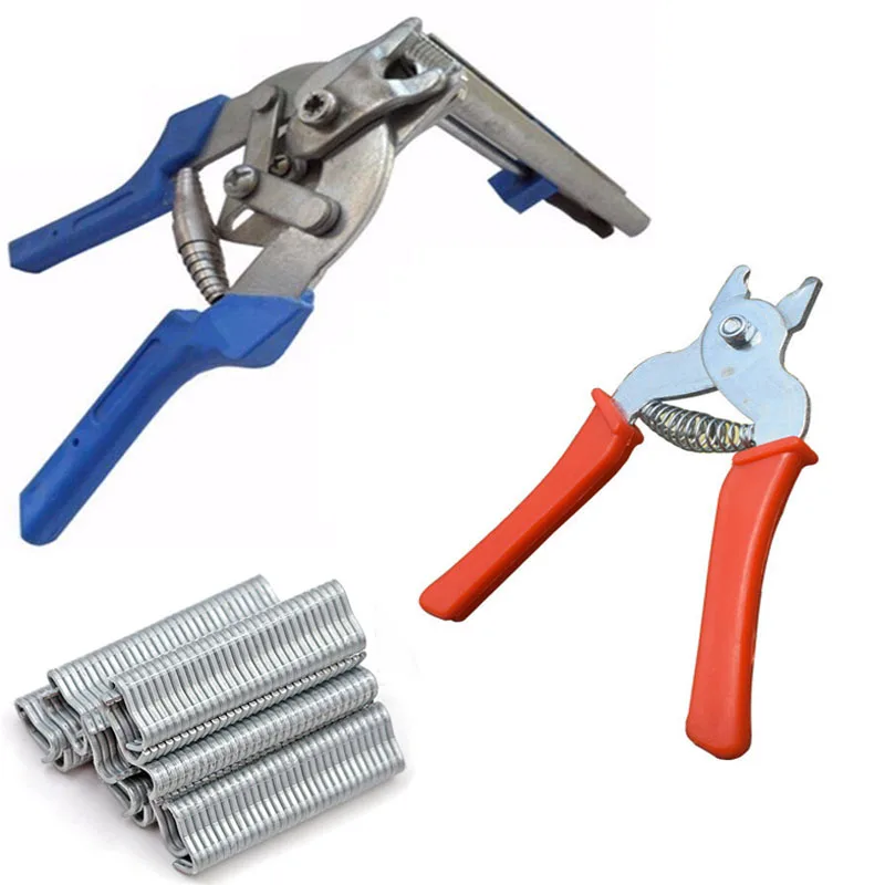 

The New1pcs Poultry Cage Clamp Installation M Nail Fastening Pliers Chicken Rabbit Water Bird Cage ClampInstallation Toolpliers