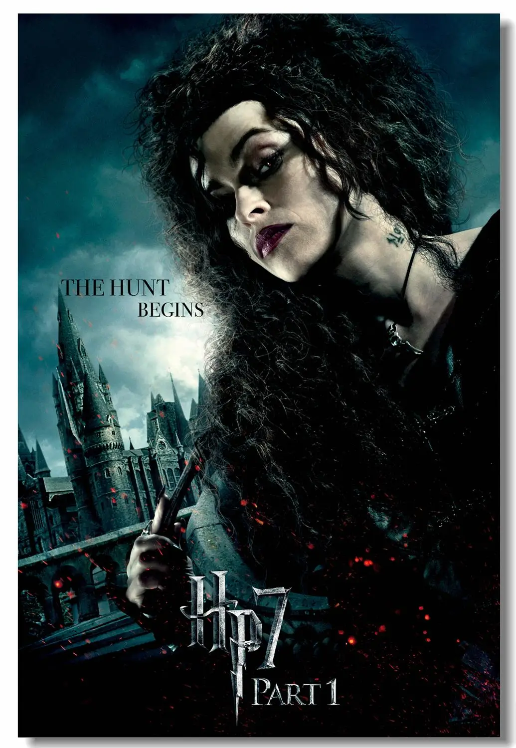 Пользовательские Холст принты HP7 mascaraterror плакат Елены Carter's наклейки на стену