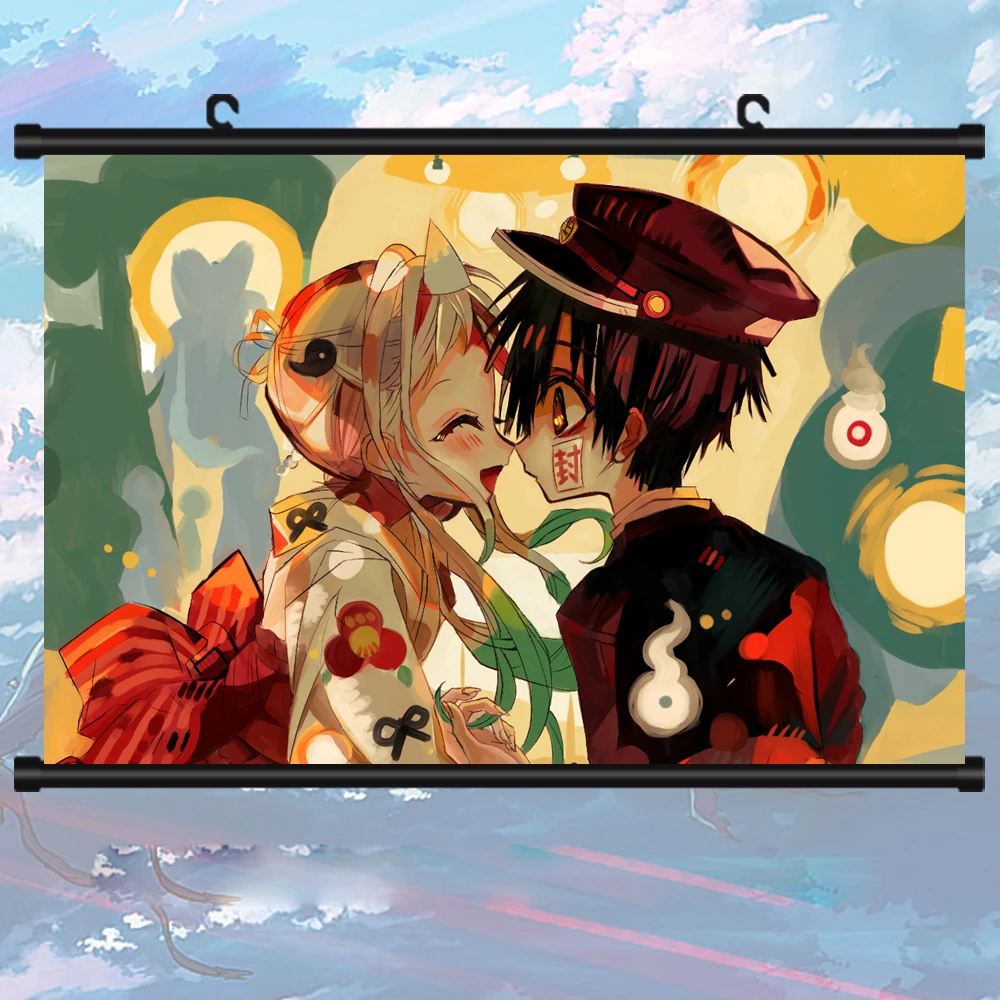 Japan Anime Poster Toilet Bound Hanako Kun Kou Minamoto Cosplay Wall Scroll Manga Wall Hd Hanging Poster Home Decor Art 40 60cm Costume Props Aliexpress