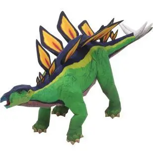 

Stegosaurus 3D Paper Model Geometry Handmade Three-dimensional Stegosaurus DIY Paper-cut Creative Educational Toys for Children