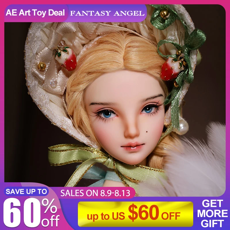 LIMITED DOLL Mireu BJD 1/4 Resin doll Anime Figure Fullset MSD DOLLENCHANTED fantasy  angel  ECHO TOWN DOLLFAIRYLAND popovy
