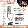 Low Cost Photo Studio Selfie LED Ring Light with Cell Phone Mobile Holder for Youtube Live Stream Makeup,Ring Lamp for iPhone/Android 33042950015