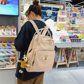 

Women's backpack Korean version of ulzzang college wind small backpack student portable backpack Japanese cute girl school bag