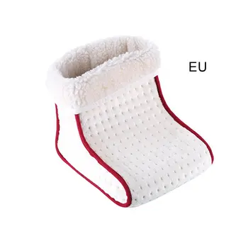 

Plug-in Electric Heating Pad Warm Foot Electric Heating Shoes Office Bedroom Heating Foot Pad Foot Warmer