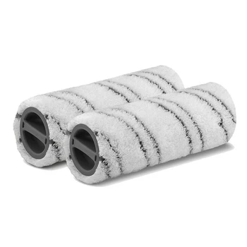 

2Pcs Floor Cleaner Roller Brush for KARCHER FC3 FC5 Wet + Dry Hard Vacuum Cleaner Part