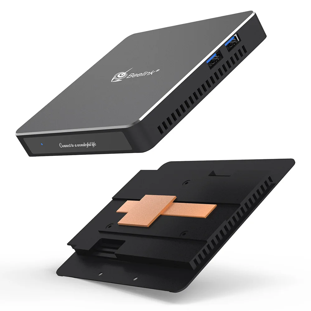 Beelink Gemini T34 мини ПК Intel HD graphics 500 2 4 ГГц + 5 8 WiFi 1000 Мбит/с Bluetooth 0 поддержка
