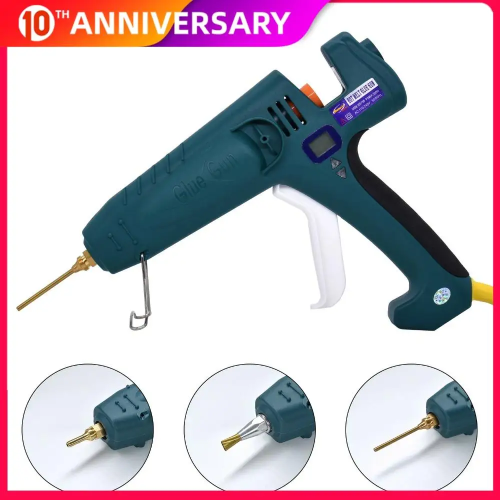 

Hot Melt Glue Gun 500W High Power Industrial Manufacture Thermostat Temperature Adjustable Digital Display use 11mm glue stick