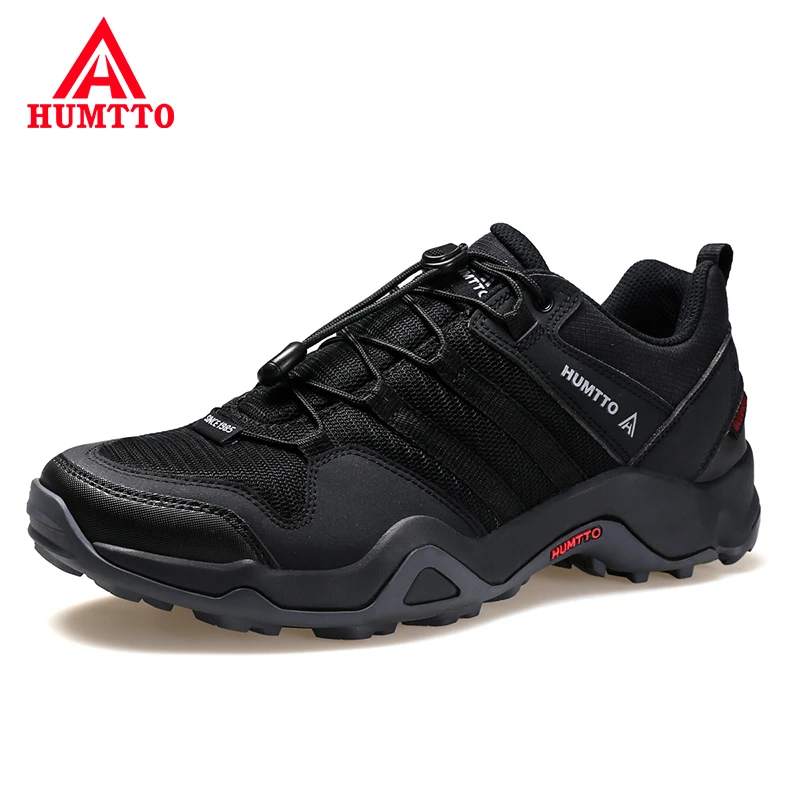 Hutto Trail zapatillas correr para hombre y mujer, zapatos deportivos acolchados para exteriores, de diseñador de lujo, color negro, 2021|Zapatillas de correr| AliExpress