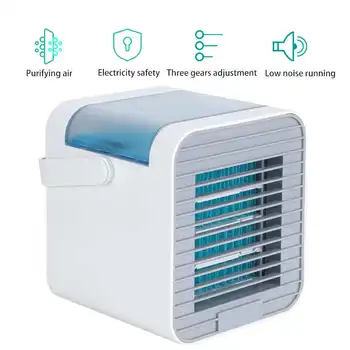 

Air Conditioner Portable Air Cooler Humidifier Purifier For Home Office 3 Speeds Desktop Quiet Cooling Fan Air Conditioning