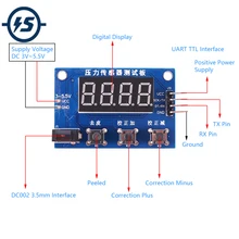 Écran d'affichage à Tube numérique rouge cc 3.3V 5V 4 bits 9999g pour capteur de pression HX711 Module d'échelle électronique