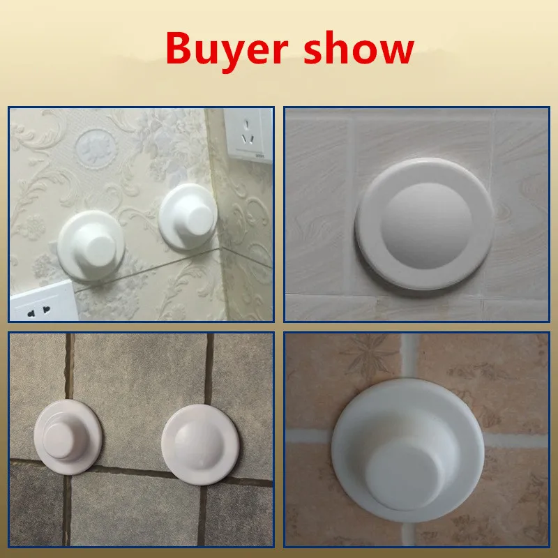80mm Round wall Hole dust cover Self adhesive plastic Decorative cap for bathroom kitchen Reserved port hole plugs Pest control