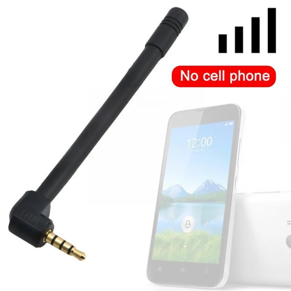 2dbi Phone Universal Signal Booster External Wireless Antenna 2.5mm Fm Radio Jack Professional 3.5mm T7f9 | Электроника
