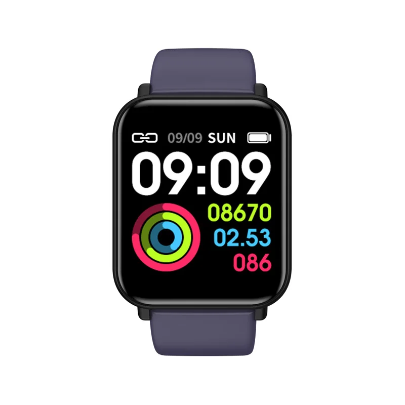 Смарт-спортивные часы R16 Android IOS сердечный ритм кровяное давление OXY Браслет сна фитнес-трекер для мужчин и женщин цветной вызов сообщение группа