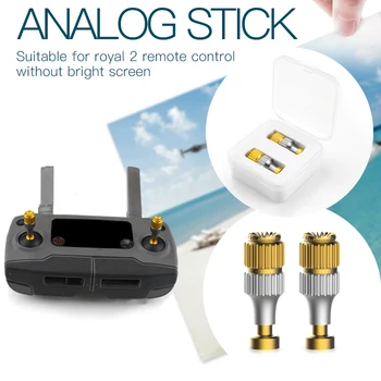 

Mavic 2/1 Thumb Rocker Remote Control Joystick For DJI Spark Mavic Air Pro Transmitter Holder Stick Telescopic Rod Stick Replace