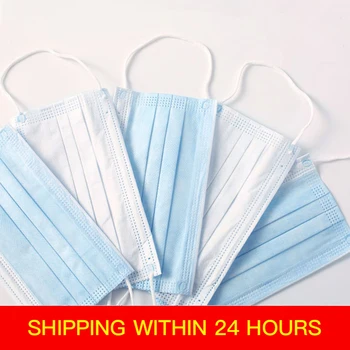 

20Pcs Profession 3 Layer Disposable Protective Face Mouth Masks Anti-dust Safe Breathable Mouth Mask