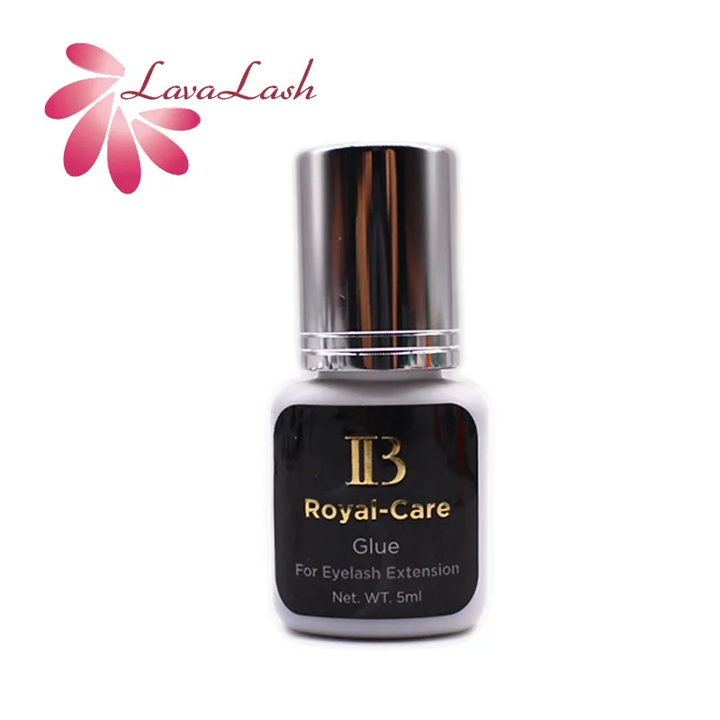 1 Bottle Korea IB Ibeauty Royal-Care Glue For Eyelash Extension Original 5ml Black Silver Cap Lasting Quick Dry Beauty Shop | Красота и