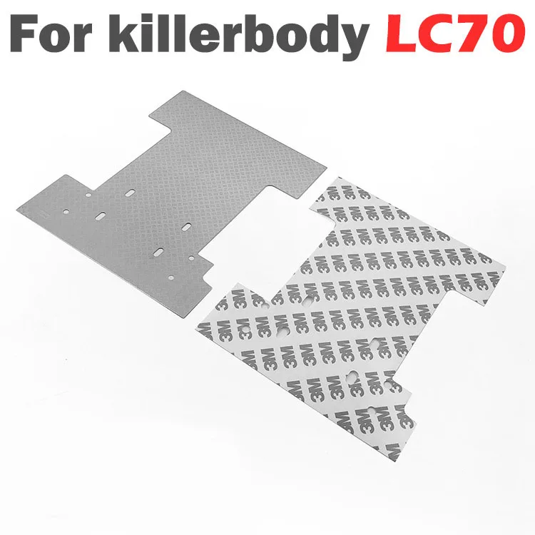 Металлическая Задняя противоскользящая пластина для boomracing BRX01 + Killerbody LC70|Детали и