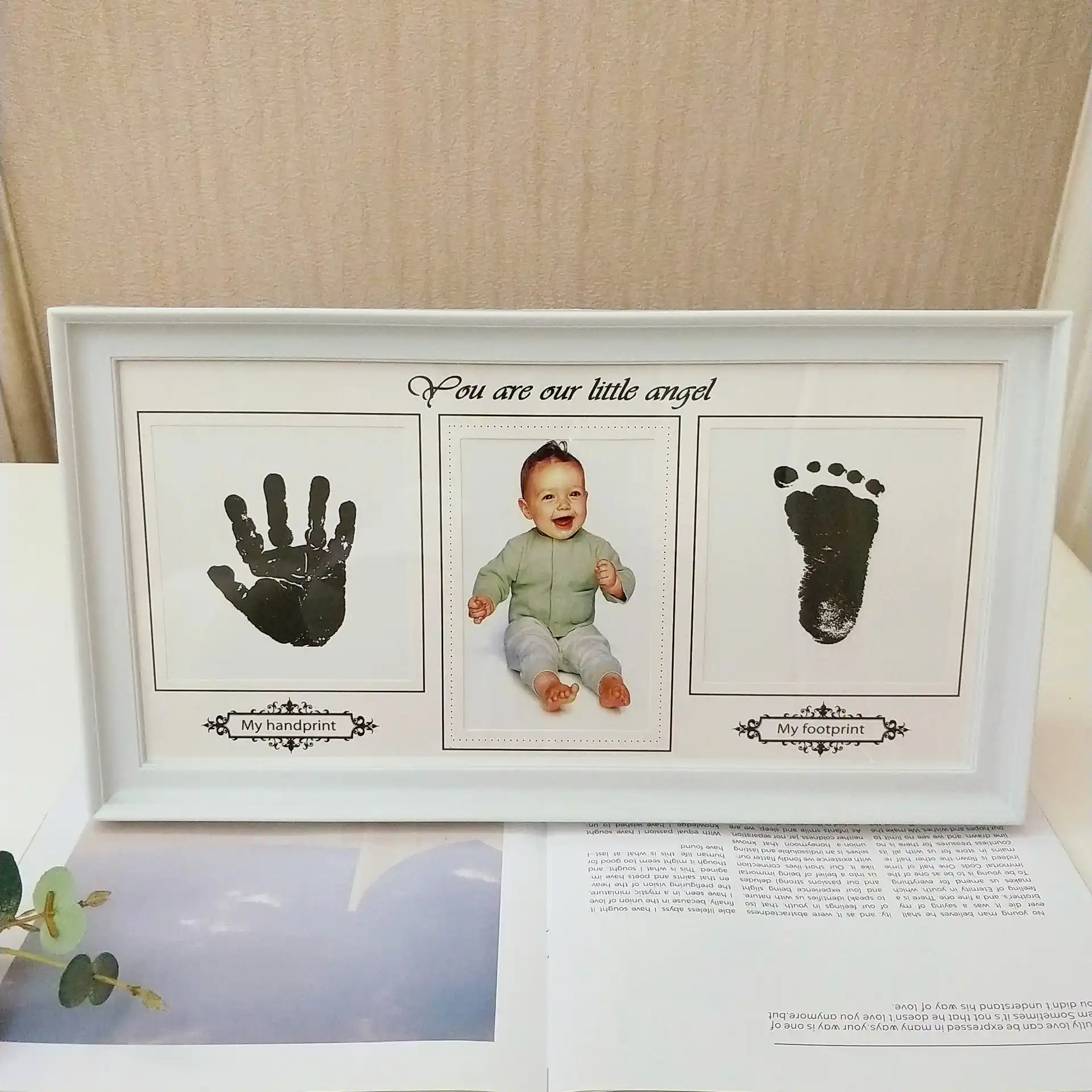 diy baby handprint ink