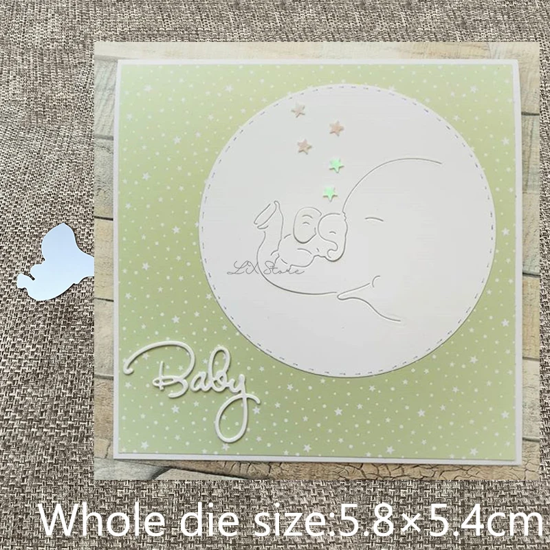 

XLDesign ремесло металлические режущие штампы трафаретная форма слон украшения Альбом скрапбукинга бумажная карта ремесло тиснение высечки