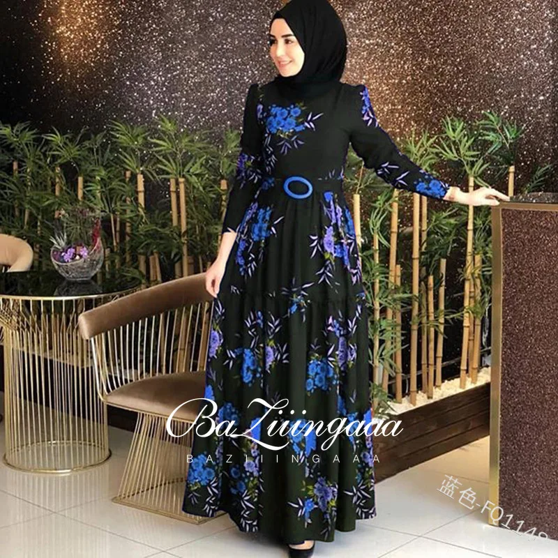

BAZIIINGAAA Luxury 2020 Party Elegant Woman Evening Gown Plus Size Slim Printed Long Evening Dresses Suitable for Formal Parties
