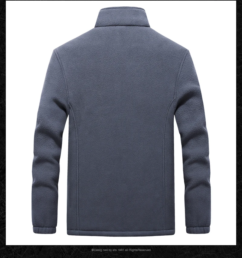 Men’s Windbreaker Thick Fleece Jackets Aonesies