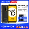 Ulefone Armor X8 Rugged Waterproof Smartphone Android10 5.7-inch Cell Phone 4GB 64GB  ip68 Octa-core  NFC 4G LTE Mobile Phone ► Photo 1/6