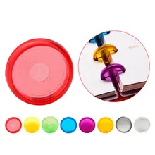 Yiwi 50 шт./лот гриб наружный диаметр 18 мм 24 мм 28 мм отверстие дисковый переплет свободная книга переплет кольцо диск дуговой переплет тетрадь